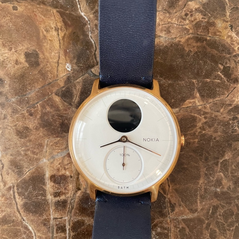 Nokia HR Steel smart watch